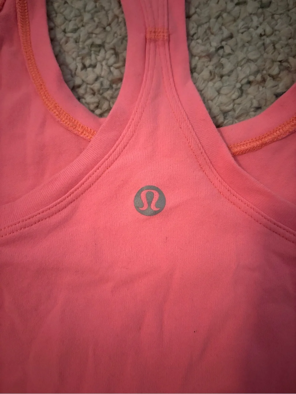 lululemon athletica Coral Racerback Tank